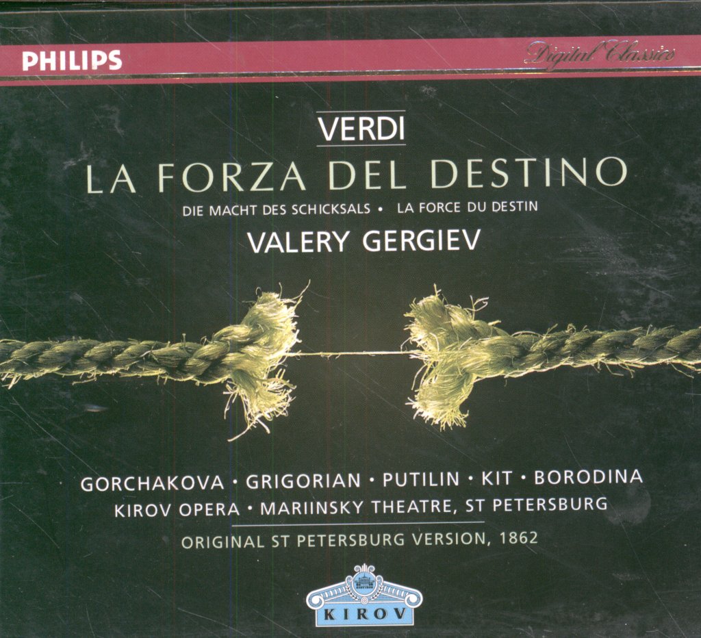 Mariinsky Theatre, St Petersburg ∙ Valery Gergiev - Verdi - La Forza del Destino (Original St Petersburg Version, 1862) - Cd Set