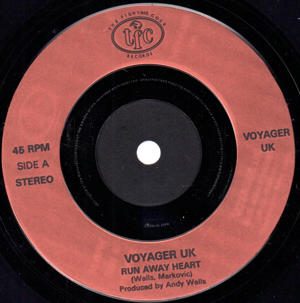 Voyager Uk - Run Away Heart - 7 Inch