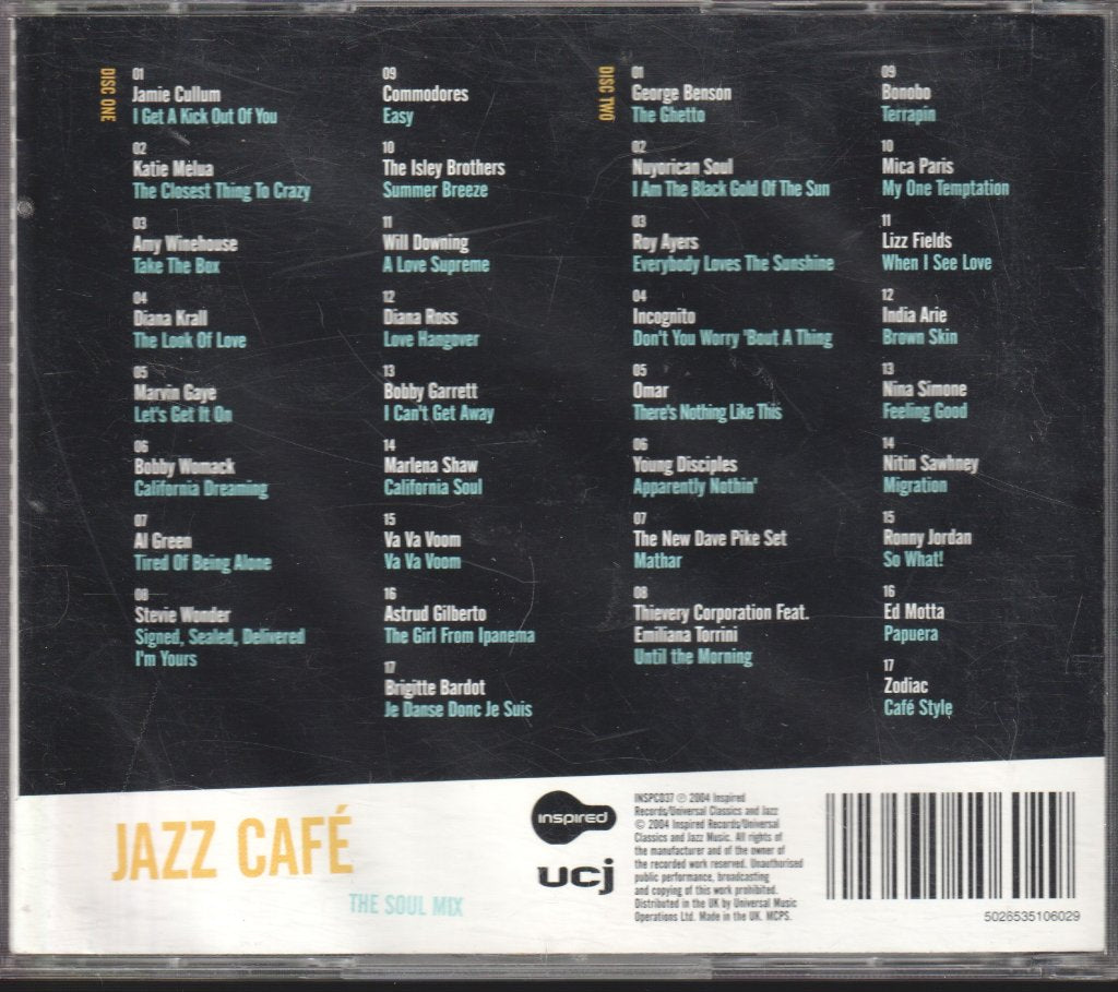 Jazz Cafe - Soul Mix - Cd