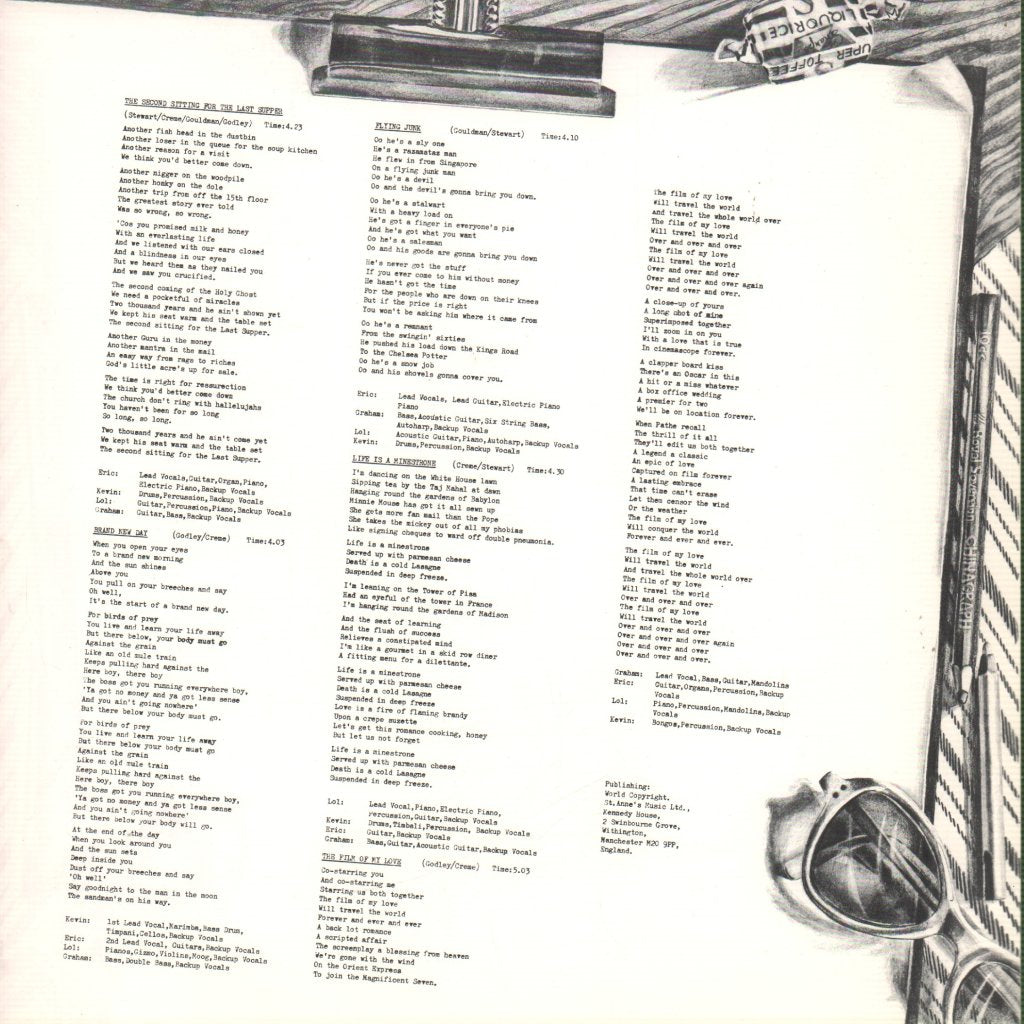 10cc - Original Soundtrack - Lp