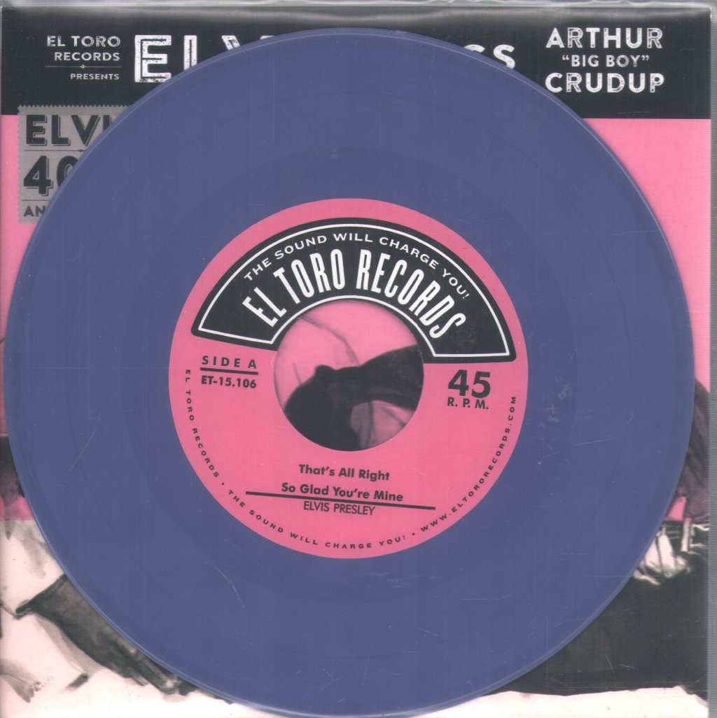 Elvis Presley - Elvis Sings Arthur "Big Boy" Crudup - 7 Inch