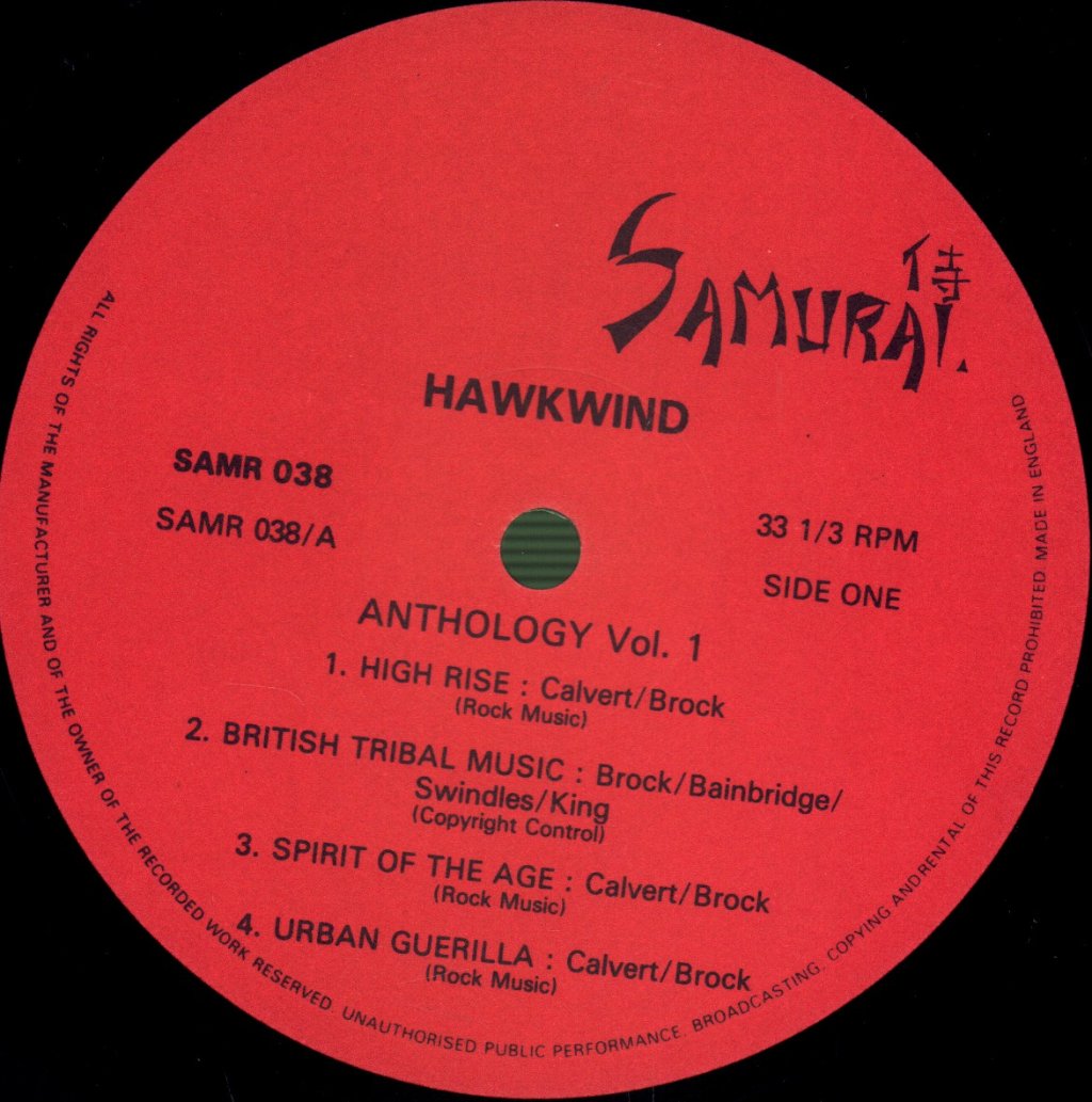Hawkwind - Anthology Volume I - Lp