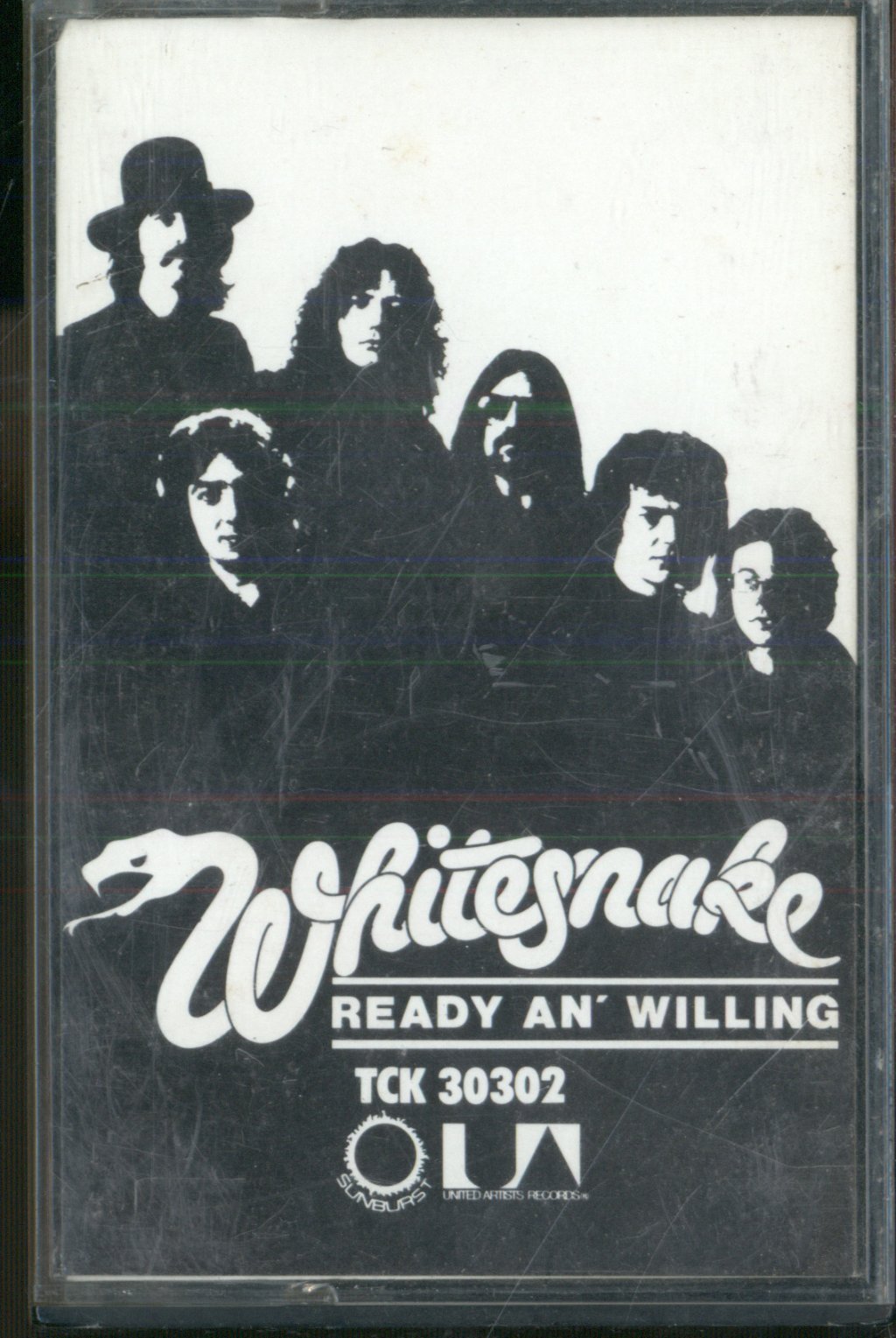 Whitesnake - Ready An' Willing - Cassette