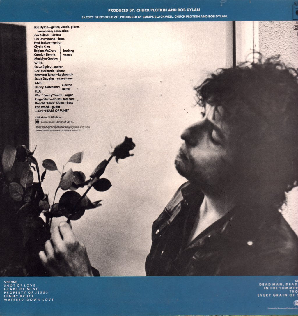 Bob Dylan - Shot Of Love - Lp