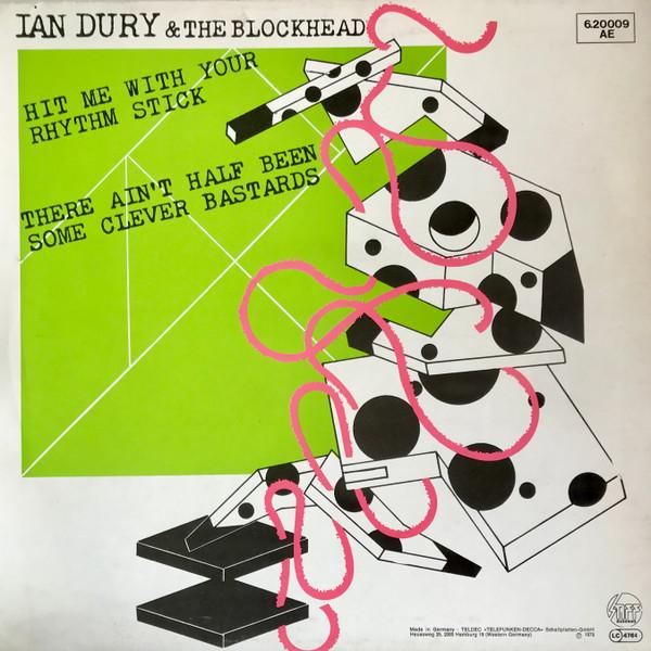 Ian Dury And The Blockheads - Hit Me With Your Rhythm Stick / There Ain't Half Been Some Clever Bastards - 12 Inch