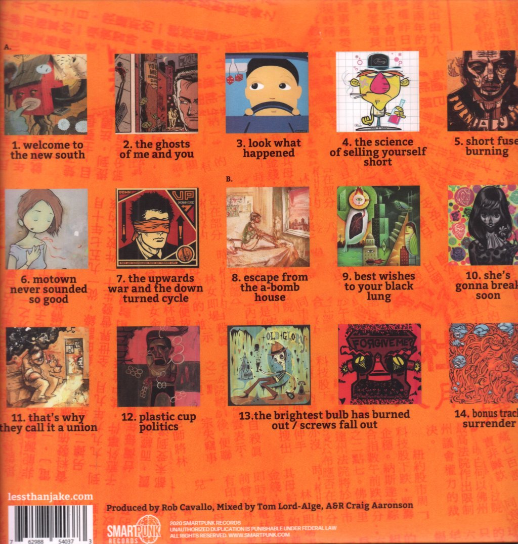 Less Than Jake - Anthem - Lp