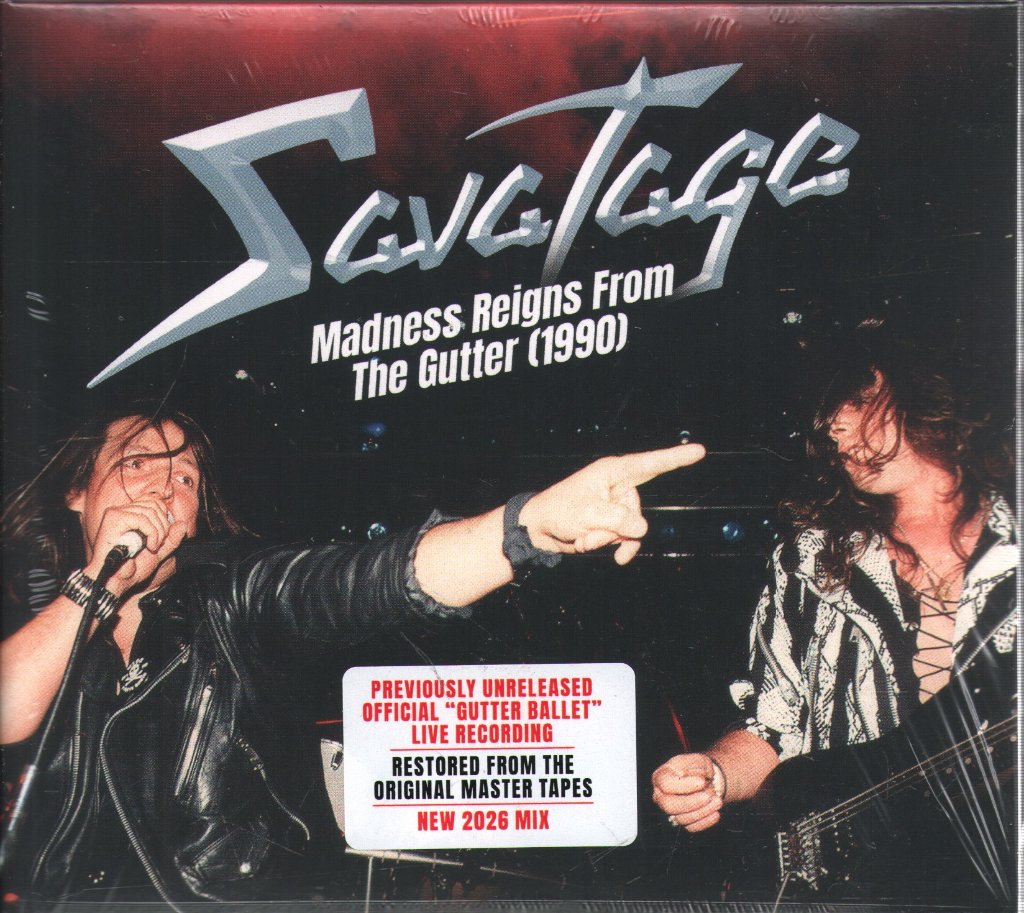 Savatage - Madness Reigns From the Gutter (1990) - Double Cd
