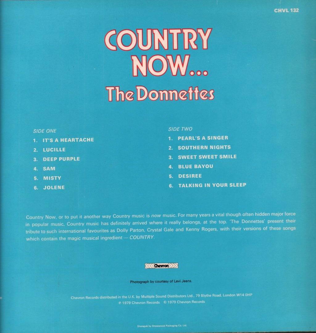 Donnettes - Country Now - Lp