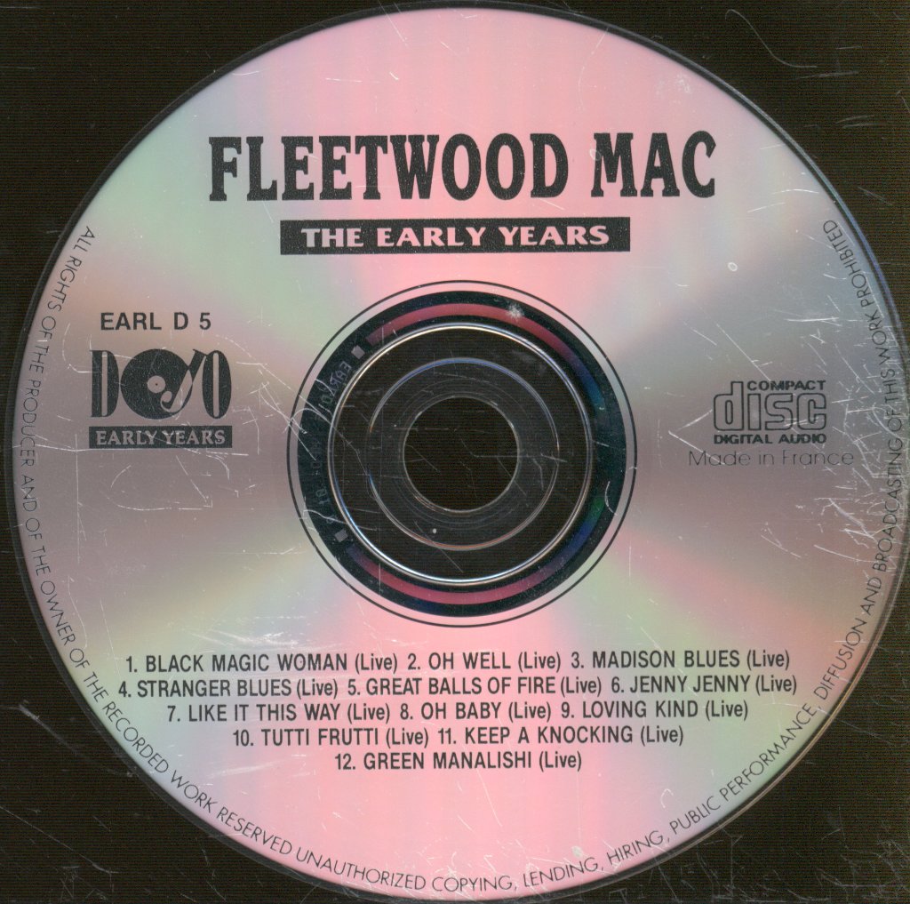 Fleetwood Mac - Early Years - Cd