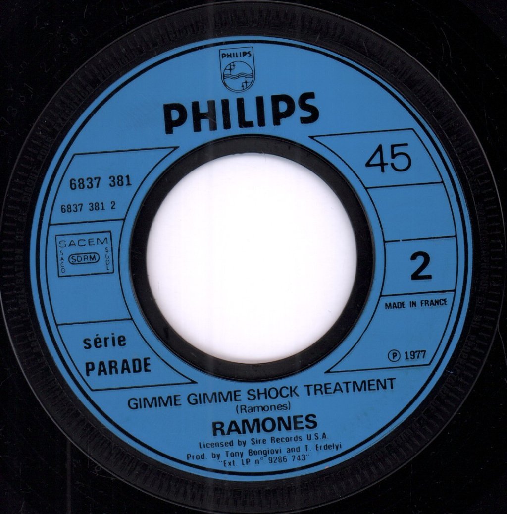 Ramones - You're Gonna Kill That Girl - 7 Inch