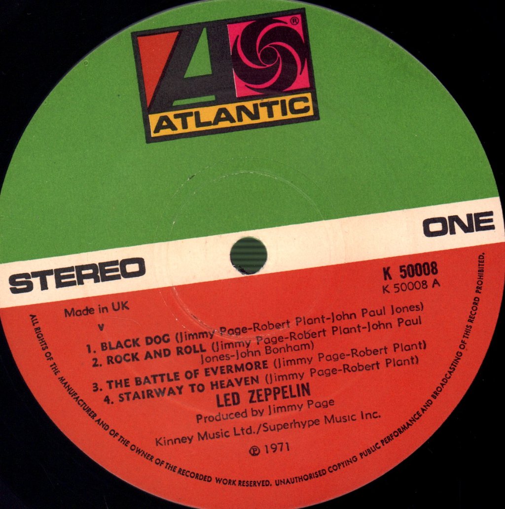 Led Zeppelin - Iv - Lp