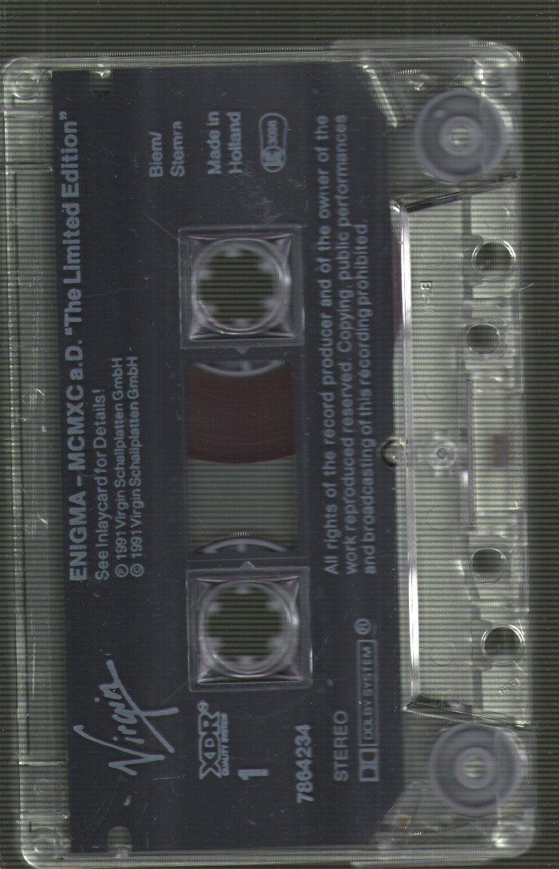 Enigma - MCMXC a.D. "The Limited Edition" - Cassette