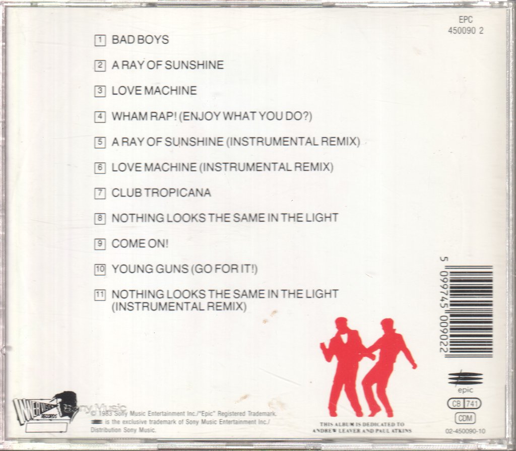 Wham! - Fantastic - Cd