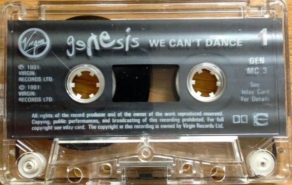 Genesis - We Can't Dance - Cassette