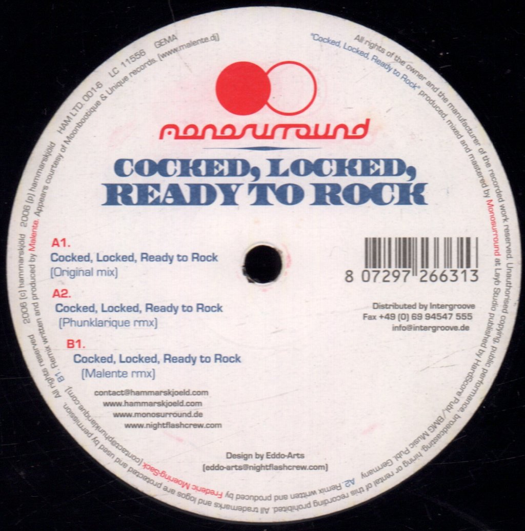 Monosurround - Cocked, Locked, Ready To Rock - 12 Inch