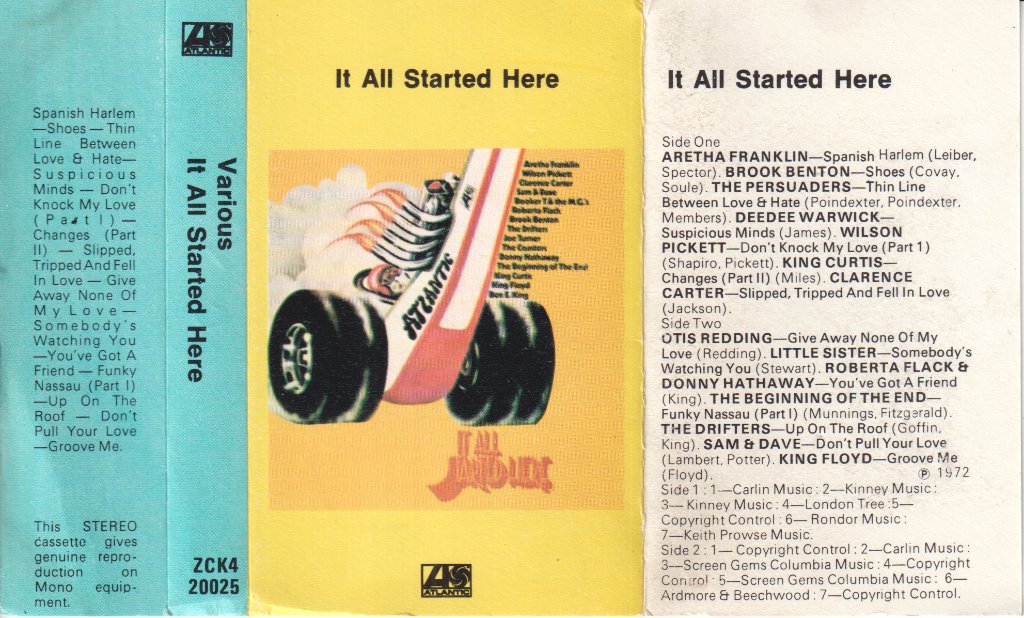Various Artists - It All Started Here - Cassette