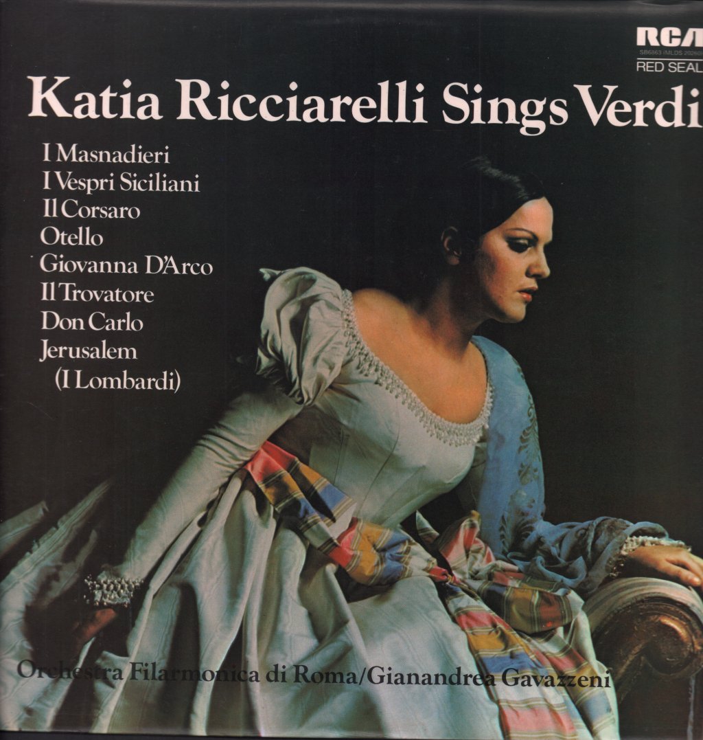 Katia Ricciarelli - sings Verdi - Lp