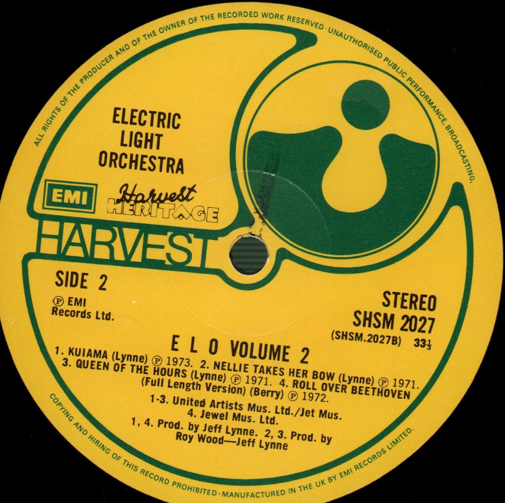 Electric Light Orchestra - Light Shines On Vol 2 - Lp