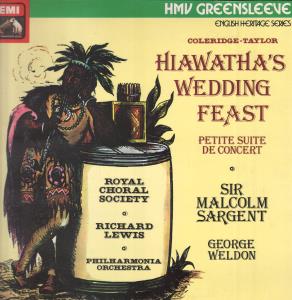 Sir Malcolm Sargent / Philharmonia / George Weldon - Coleridge-Taylor - Hiawatha's Wedding Feast - Lp