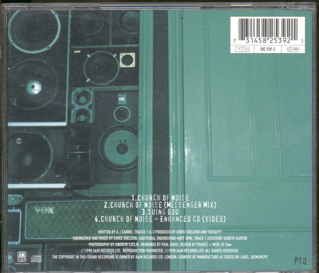 Therapy? - Church Of Noise - Cd