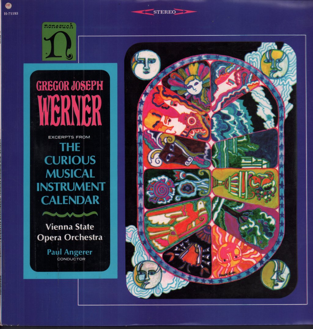 Vienna State Opera Orchestra - werner Excerpts From The Curious Musical Instrument Calendar - Lp