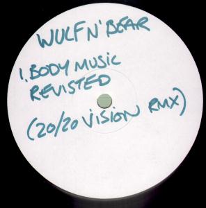 Wulf N Bear - Body Music Revisited - 12 Inch