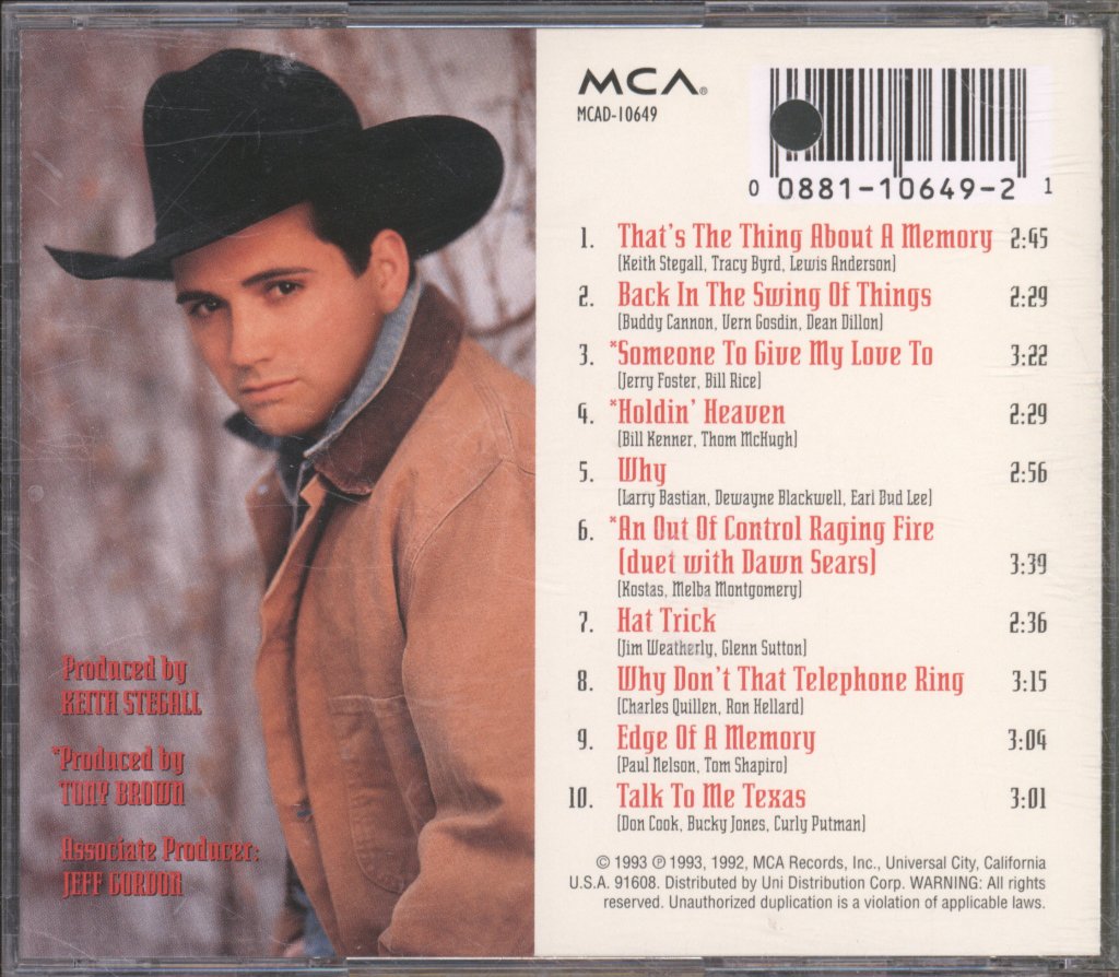 Tracy Byrd - Tracy Byrd - Cd