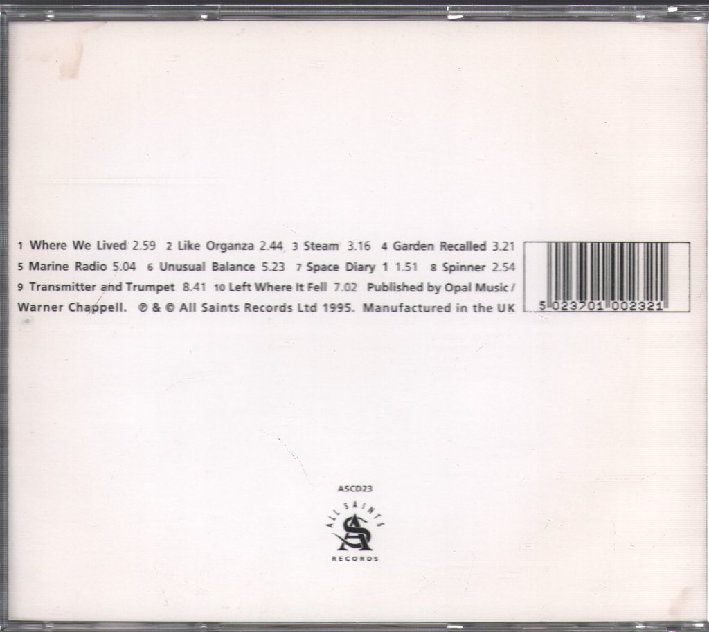 Brian Eno and Jah Wobble - Spinner - Cd