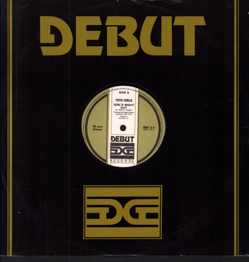 Toto Coelo - Girl's Night Out - 12 Inch