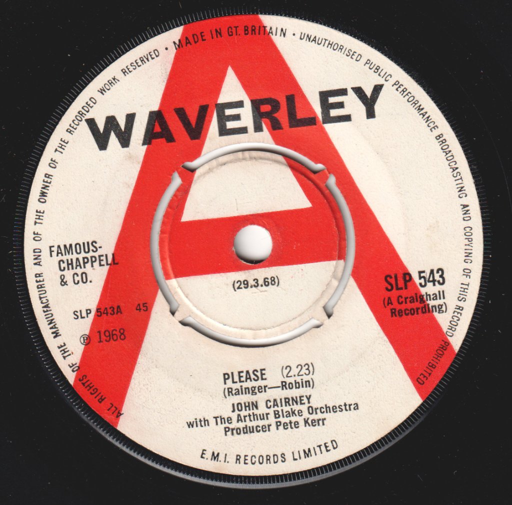 John Cairney - Please - 7 Inch