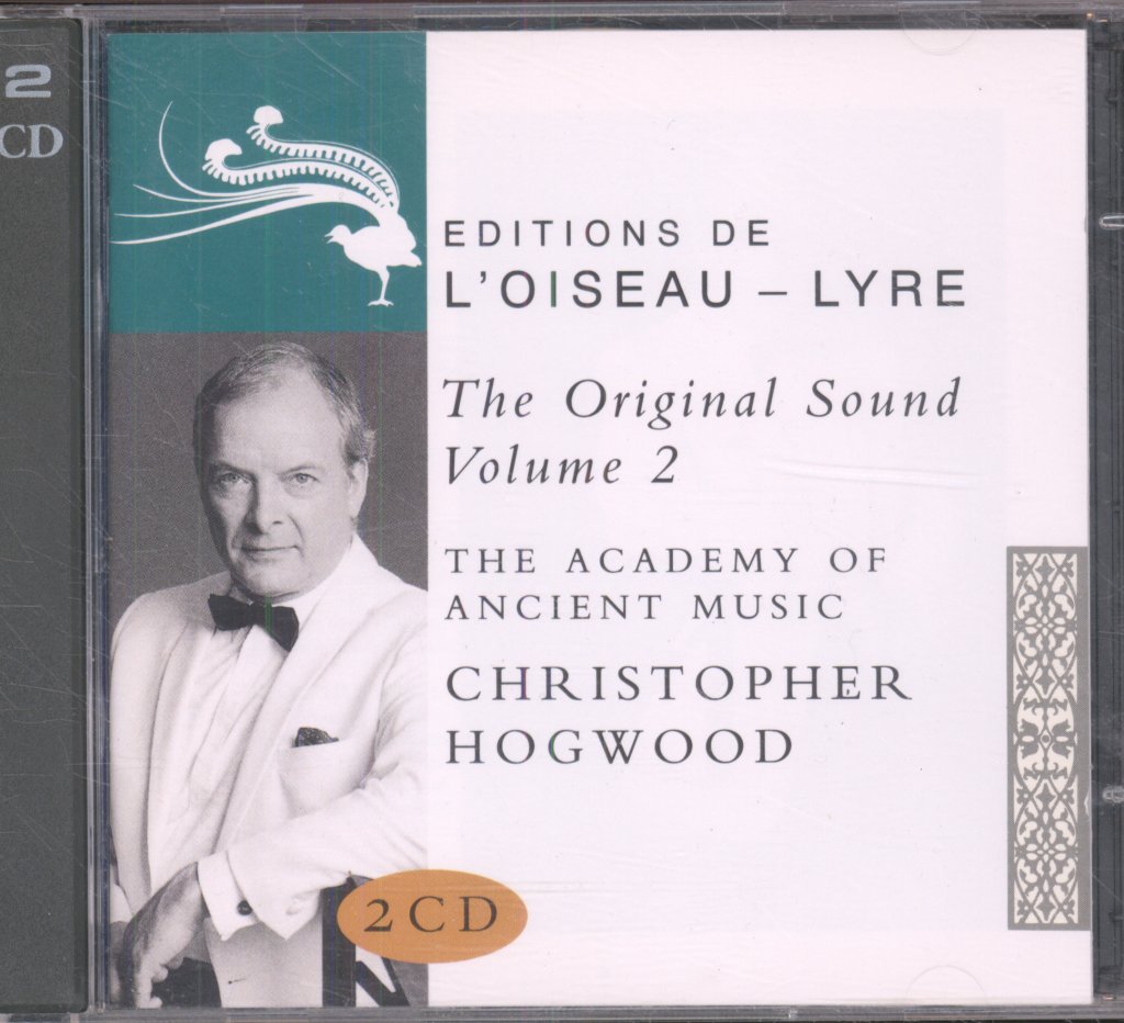 Academy Of Ancient Music, Christopher Hogwood - Original Sound Volume 2 - Double Cd