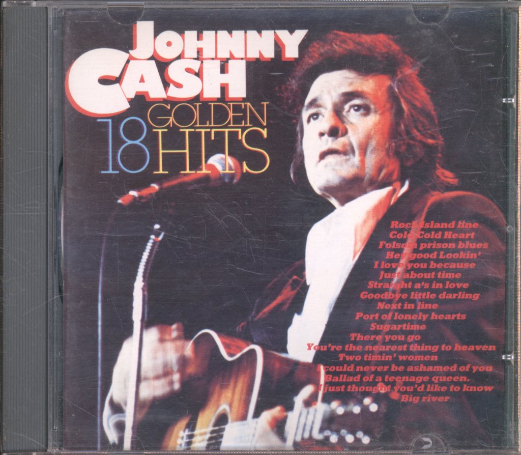 Johnny Cash - 18 Golden Hits - Cd