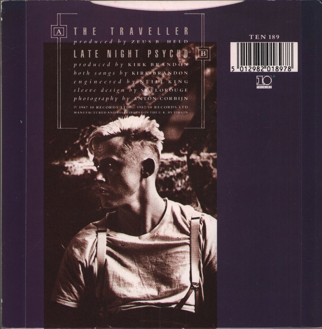 Spear Of Destiny - Traveller - 7 Inch