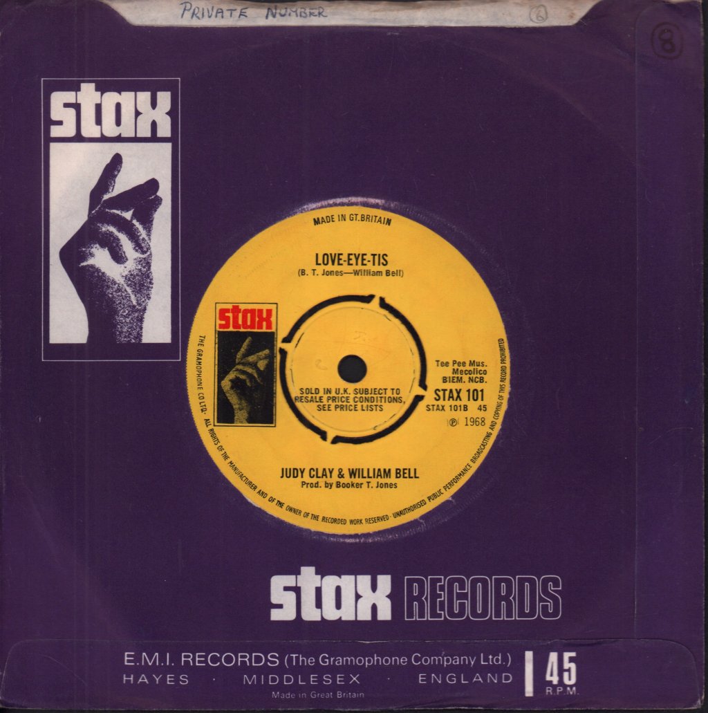 Judy Clay And William Bell - Private Number - 7 Inch