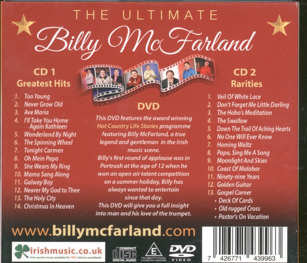 Billy Mcfarland - Ultimate - Cd/Dvd