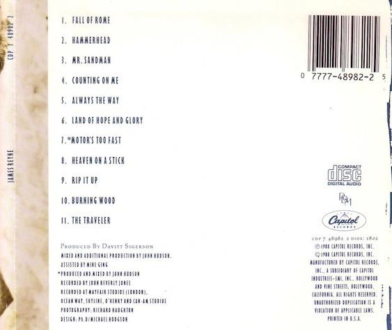 James Reyne - James Reyne - Cd