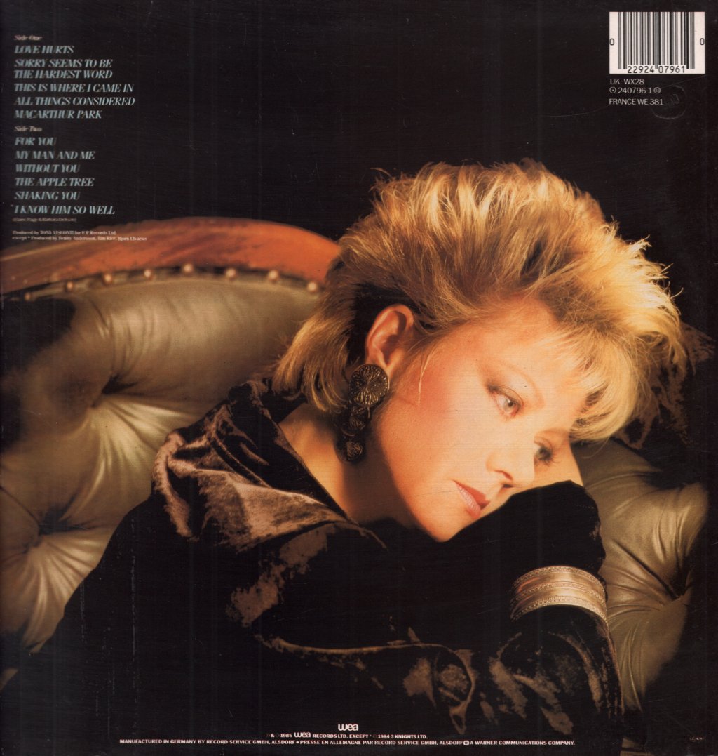 Elaine Paige - Love Hurts - Lp