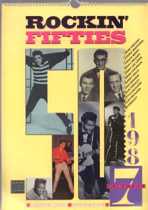 Rockin' Fifties - 1987 Calendar - Calendar