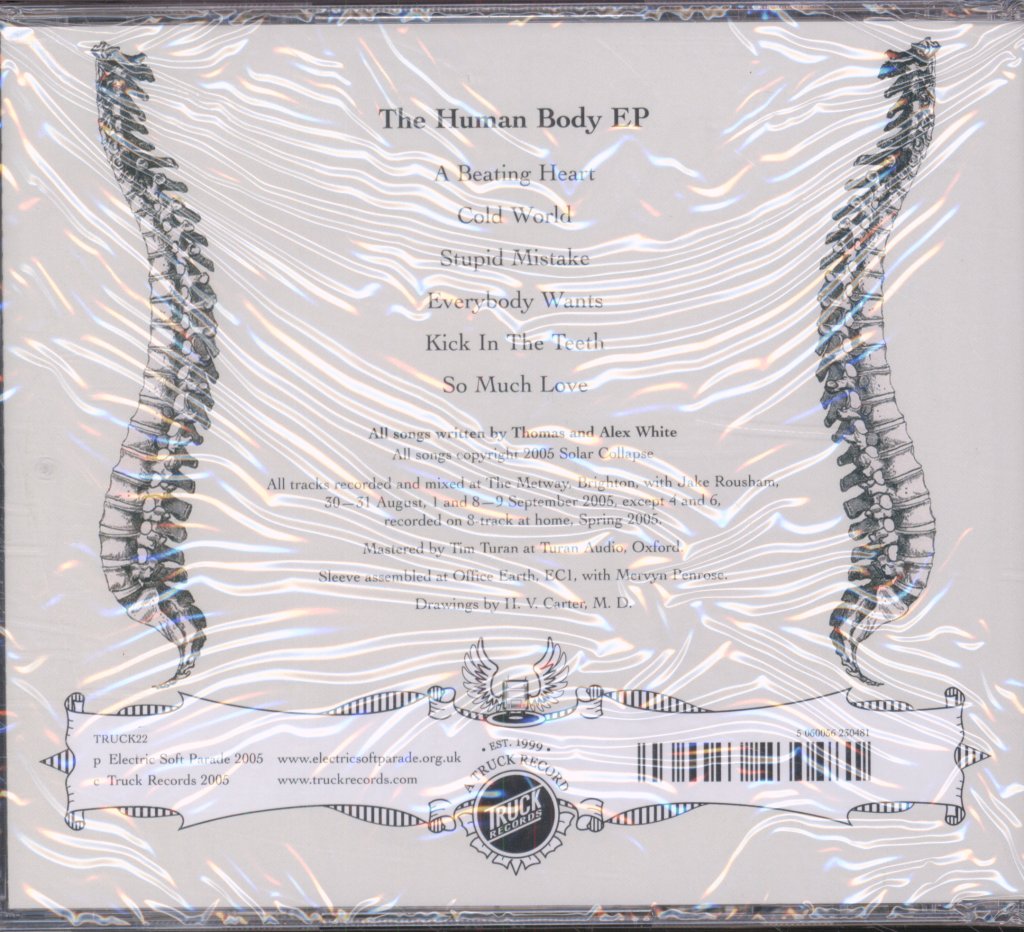 Electric Soft Parade - Human Body EP - Cd