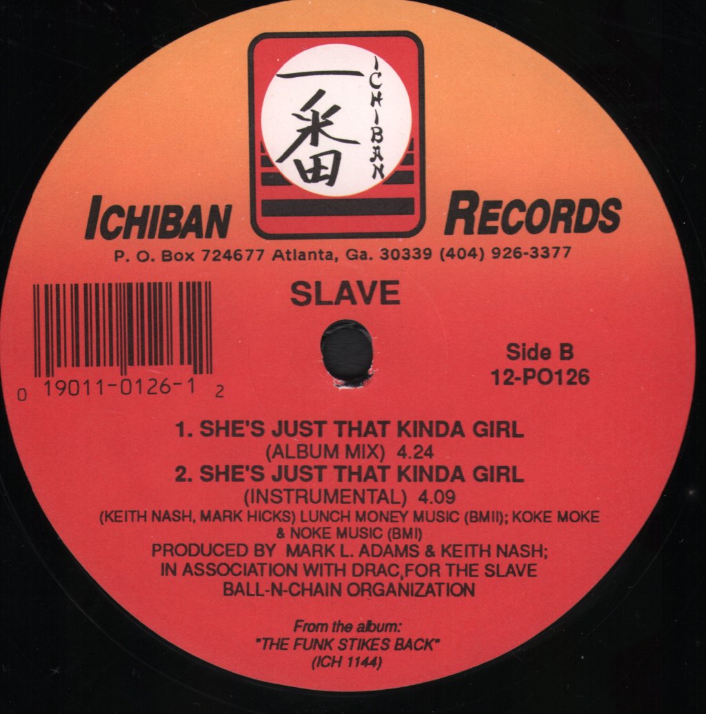 Slave - She's Just That Kinda Girl - 12 Inch
