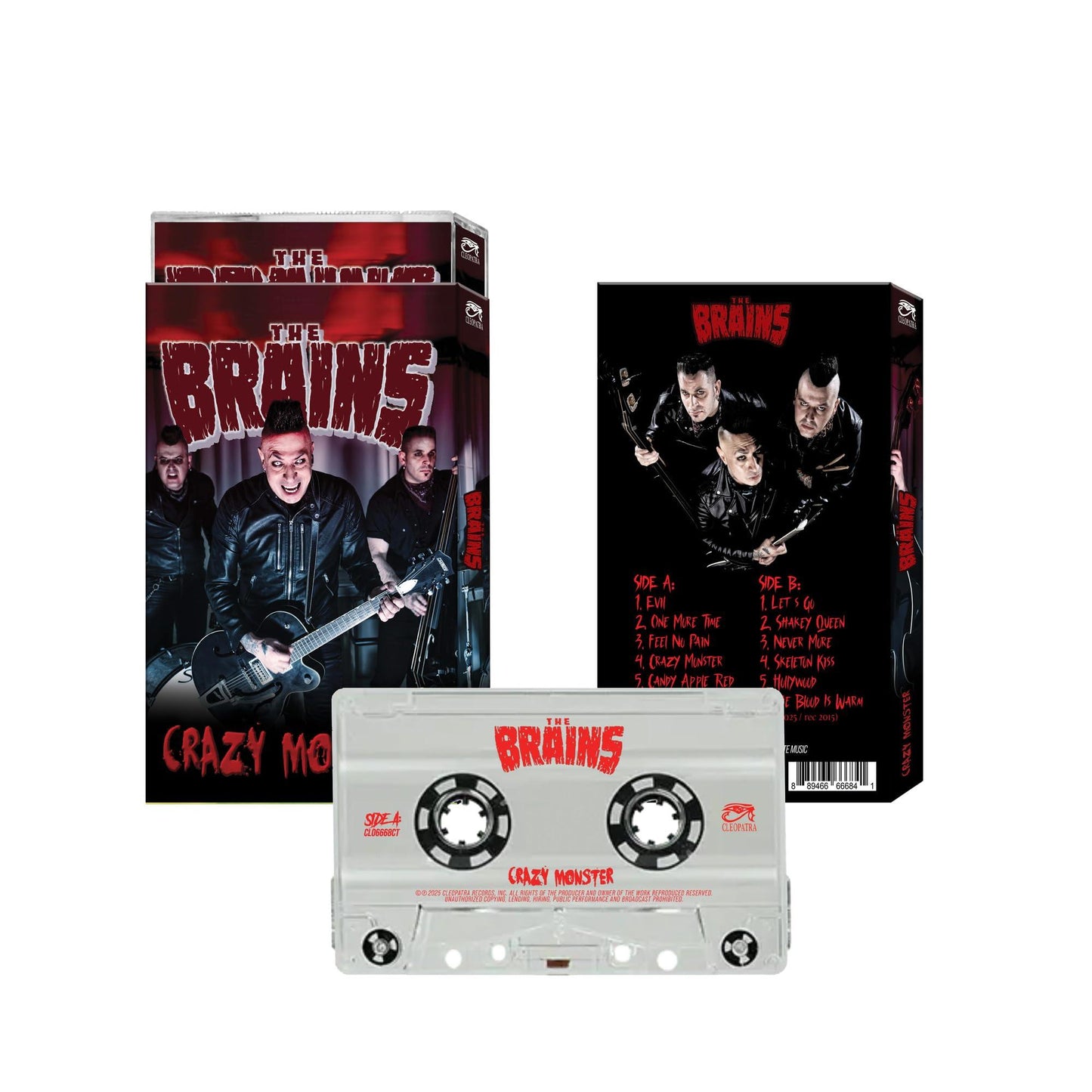 Brains - Crazy Monster - Cassette
