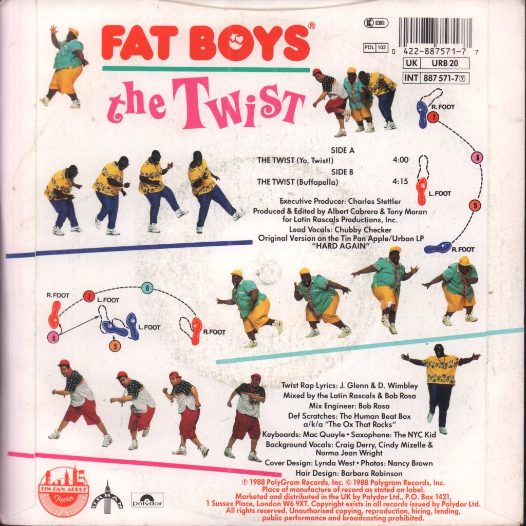Fat Boys - Twist - 7 Inch