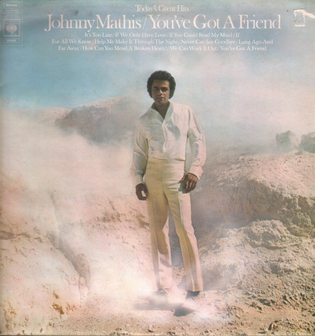 Johnny Mathis - You've Got A Friend Today's Great Hits - Lp