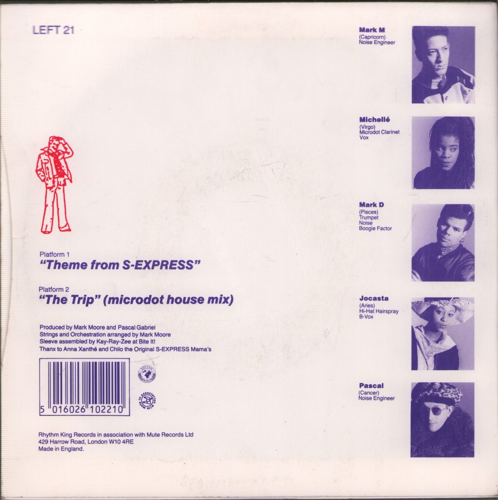 S'express - Theme From S'Express - 7 Inch