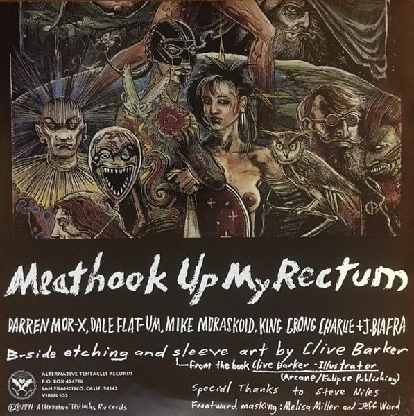 Tumor Circus - Meathook Up My Rectum - 7 Inch