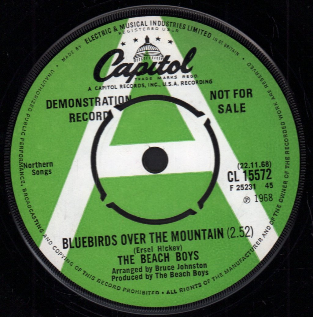 Beach Boys - Bluebirds Over The Mountain - 7 Inch