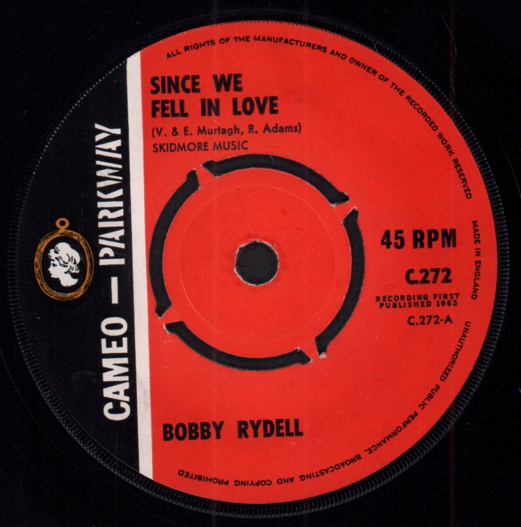 Bobby Rydell - Since We Fell In LOve - 7 Inch