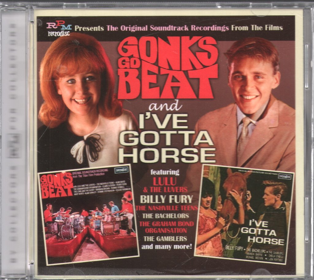 Various Artists - RPM Retrodisc Presents: The Original Soundtrack Recordings From The Films Gonks Go Beat & I've Gotta Horse - Cd