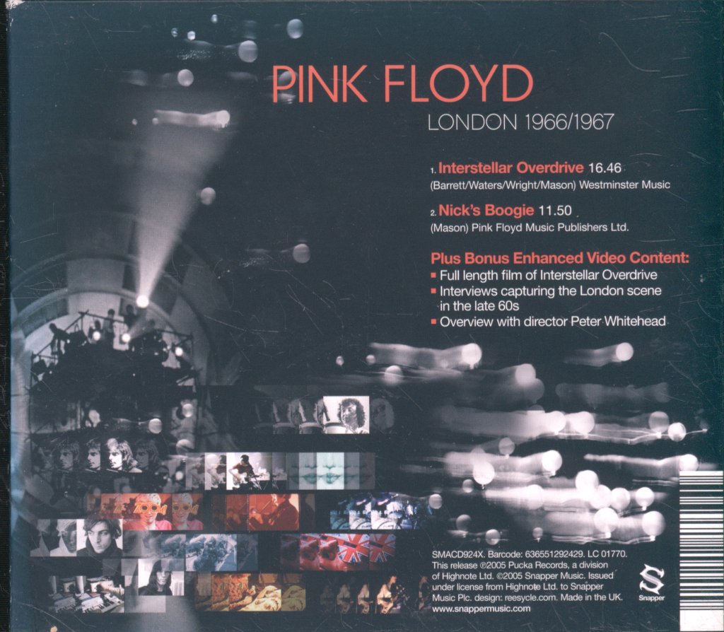 Pink Floyd - London 1966/1967 - Cd