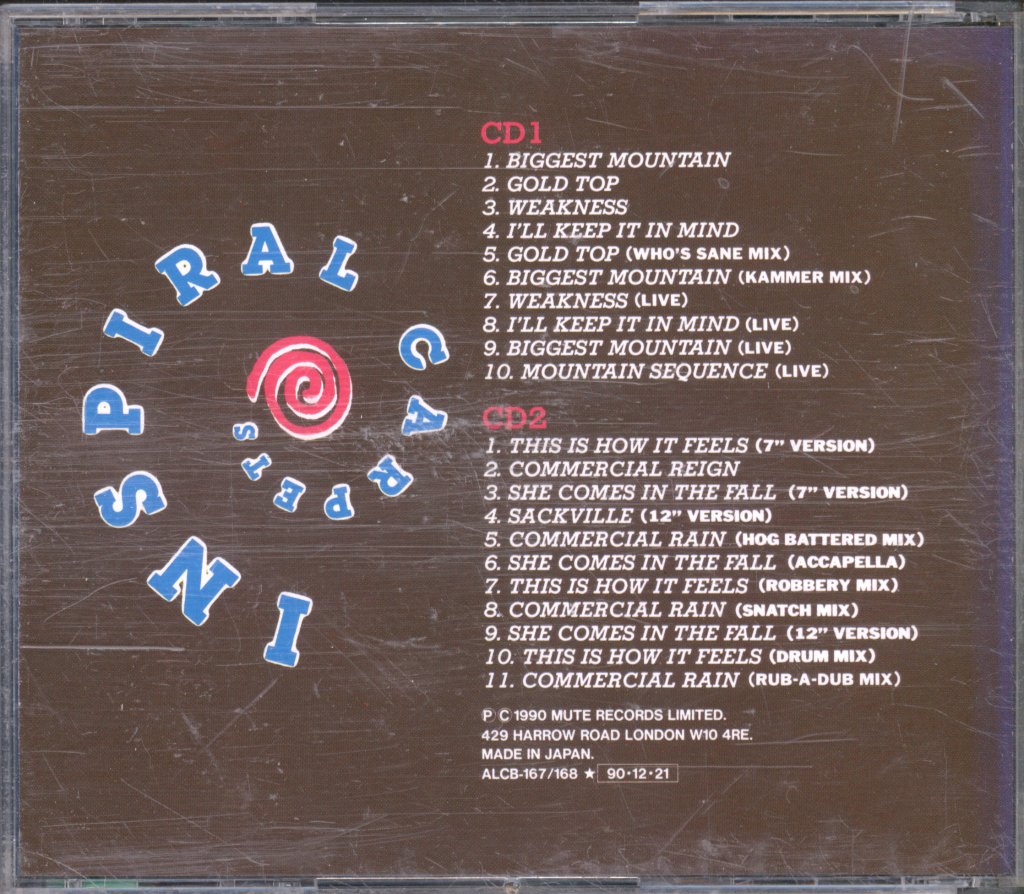Inspiral Carpets - Island Head E.P. - Cd Set